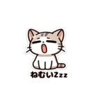 明るく元気な猫のスタンプ（個別スタンプ：5）