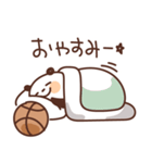 バスケットボールを頑張るパンダ vol.4（個別スタンプ：18）