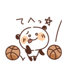バスケットボールを頑張るパンダ vol.4（個別スタンプ：27）