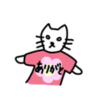 Tシャツ猫のスタンプ（個別スタンプ：9）