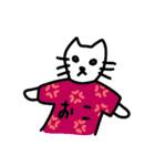 Tシャツ猫のスタンプ（個別スタンプ：13）