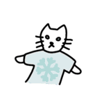 Tシャツ猫のスタンプ（個別スタンプ：36）