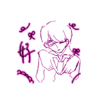 眼鏡だからって誰でもいいわけじゃねえから（個別スタンプ：4）