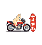 バイクにゃんこ（個別スタンプ：5）