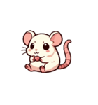 チビキャラ(鼠)（個別スタンプ：7）