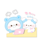 ぷくかわ♡くまぽこ×ふわきゅんコラボ（個別スタンプ：36）