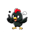 BLACK CHICKEN（個別スタンプ：4）