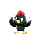 BLACK CHICKEN（個別スタンプ：5）