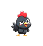 BLACK CHICKEN（個別スタンプ：10）