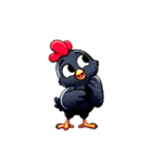 BLACK CHICKEN（個別スタンプ：11）