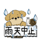シーズー犬 『雨の日』梅雨（個別スタンプ：38）