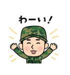 自衛隊のLINEスタンプ（個別スタンプ：9）