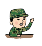 自衛隊のLINEスタンプ（個別スタンプ：12）