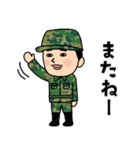 自衛隊のLINEスタンプ（個別スタンプ：18）