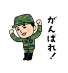 自衛隊のLINEスタンプ（個別スタンプ：20）