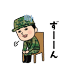 自衛隊のLINEスタンプ（個別スタンプ：25）