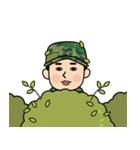 自衛隊のLINEスタンプ（個別スタンプ：30）