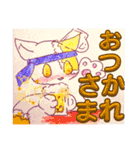 ドリンクねこスタンプ（個別スタンプ：7）