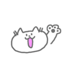 からふる ねこ(文字なし＋α)（個別スタンプ：20）