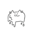 からふる ねこ(文字なし＋α)（個別スタンプ：25）