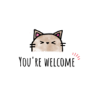 I'm a CAT  ！（個別スタンプ：8）