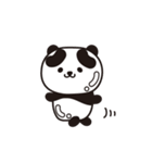 艶パンダ！ 山形県大蔵村！（個別スタンプ：3）