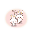 ふんわり♡うさぎ やさしい敬語♪（個別スタンプ：20）