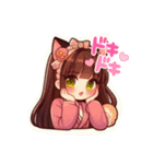 猫耳娘達（個別スタンプ：2）