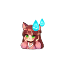 猫耳娘達（個別スタンプ：5）