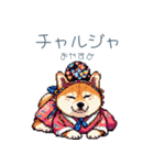 韓国語しゃべる柴犬【かわいい・日常会話】（個別スタンプ：6）