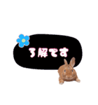 うさぎのいち君♪日常あいさつ（個別スタンプ：5）