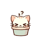 鉢ねこ（個別スタンプ：2）