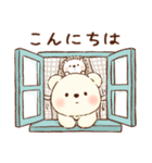 ほんわか♪もこもこくまさん（個別スタンプ：13）