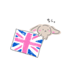 イギリスのうさぎ まいにち英語スタンプ（個別スタンプ：10）