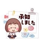 【連絡・敬語】ぶちゃこの日常（個別スタンプ：10）