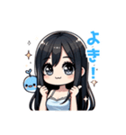 【SPGLive！公式】きりねねLINEスタンプ（個別スタンプ：19）