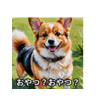 愛犬達のメッセージ 16種の可愛いワンコ（個別スタンプ：10）