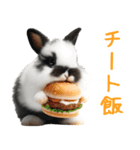 今日は「ぴょんバーガー」にする？（個別スタンプ：11）