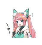 Vtuberミー子のLINEスタンプ2（個別スタンプ：3）