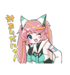 Vtuberミー子のLINEスタンプ2（個別スタンプ：4）