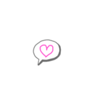 LINEのアレンジ機能で使用する文字(仲良し)（個別スタンプ：38）