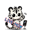 Tiger line スタンプ 01（個別スタンプ：2）