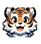 Tiger line スタンプ 01（個別スタンプ：6）