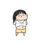 ジェスチャー女の子。（個別スタンプ：25）