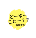 もじもじ一言君（個別スタンプ：14）