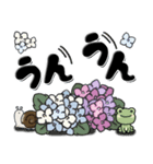 文字メイン 『雨の季節』（個別スタンプ：31）