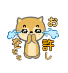 わんこの日常会話。梅雨から夏に使えるよ。（個別スタンプ：15）