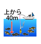 釣り人専用指示ダナ・地形・地質・魚探（個別スタンプ：7）