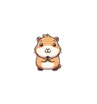 抱きしめたくなる動物LINEスタンプ（個別スタンプ：2）