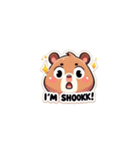 抱きしめたくなる動物LINEスタンプ（個別スタンプ：3）